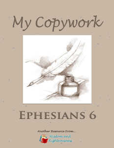 Copywork Cover